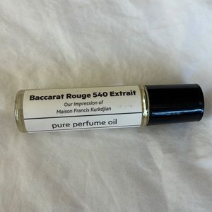 Oil Perfumery’s Baccarat Rouge impression